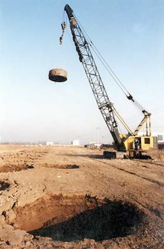 强夯隔震沟强夯施工里的 “减震屏障”